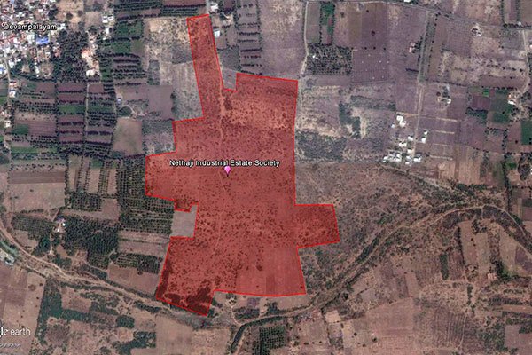 Master Planning Support survey of Nethaji Industrial Estate Society done by RVS Land Surveyors