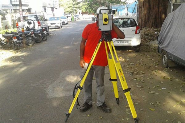 Master Planning Support Survey of Sathy road Extension done by RVS Land Surveyors