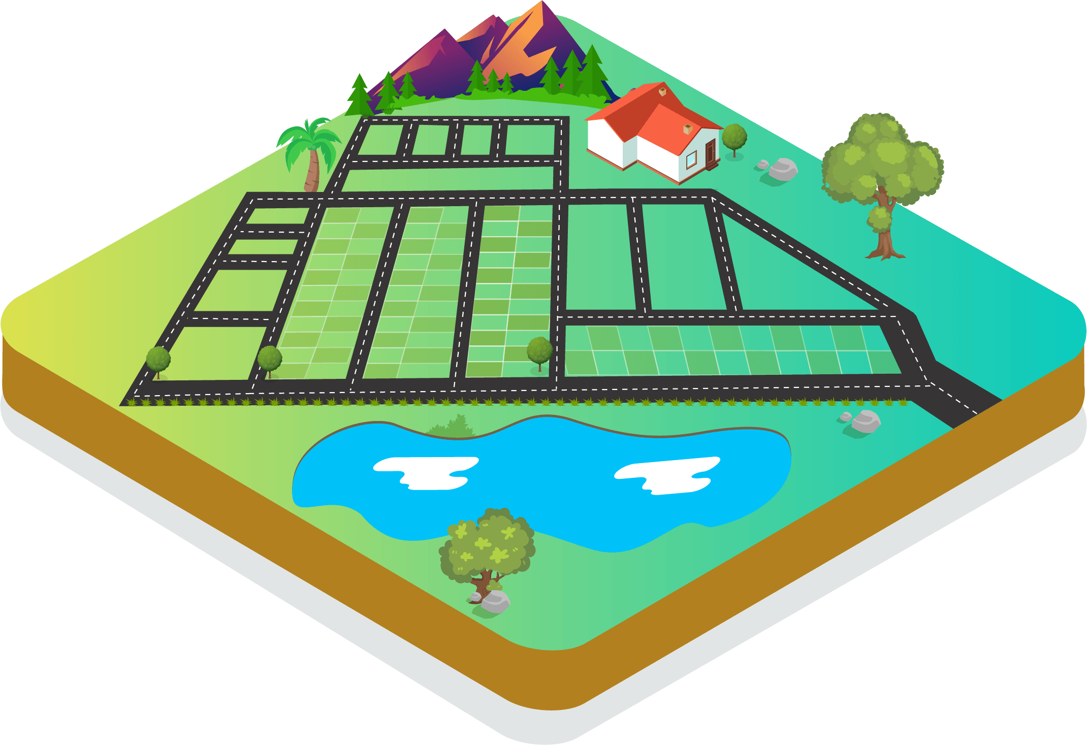 How Subdivision and Layout Design Survey is done
